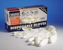 Latex Disposable Gloves (per 100)